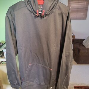 Fila Sport Black and Red Hoodie